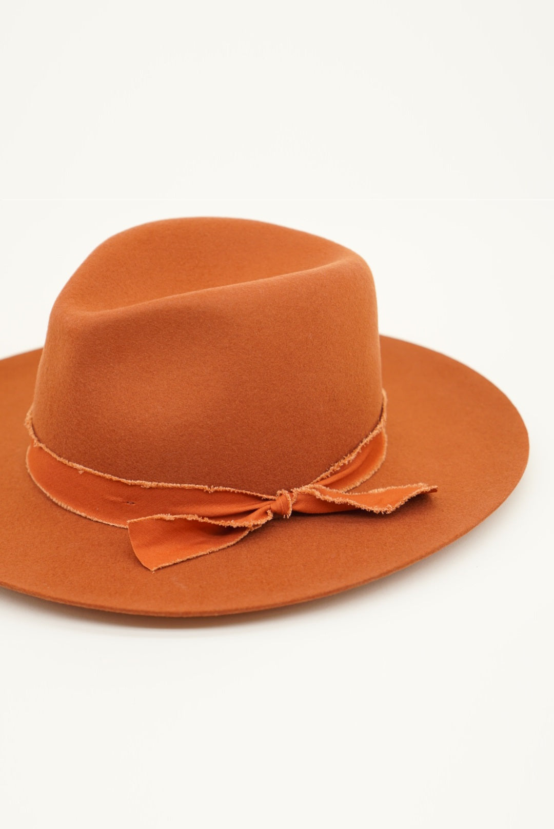 Olive & Pique Wool Felt Panama Hat - Pecan main image 0