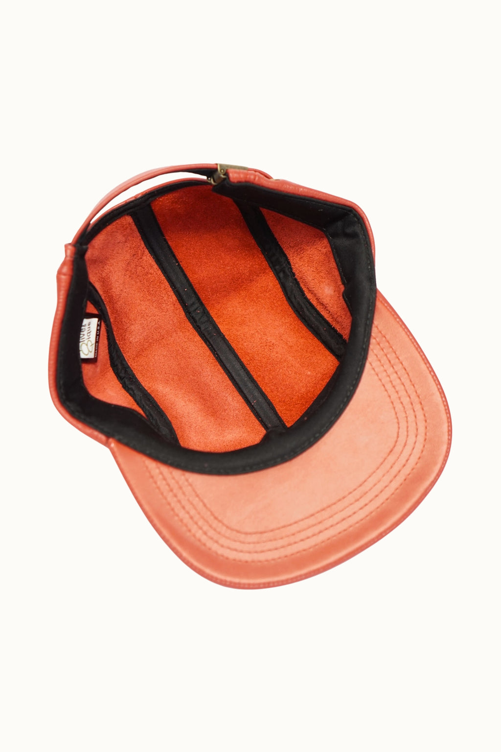 Genuine Leather 5-Panel Cap