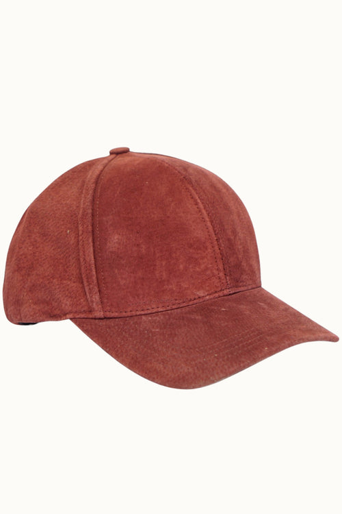 100% Genuine Suede Leather Dad Cap