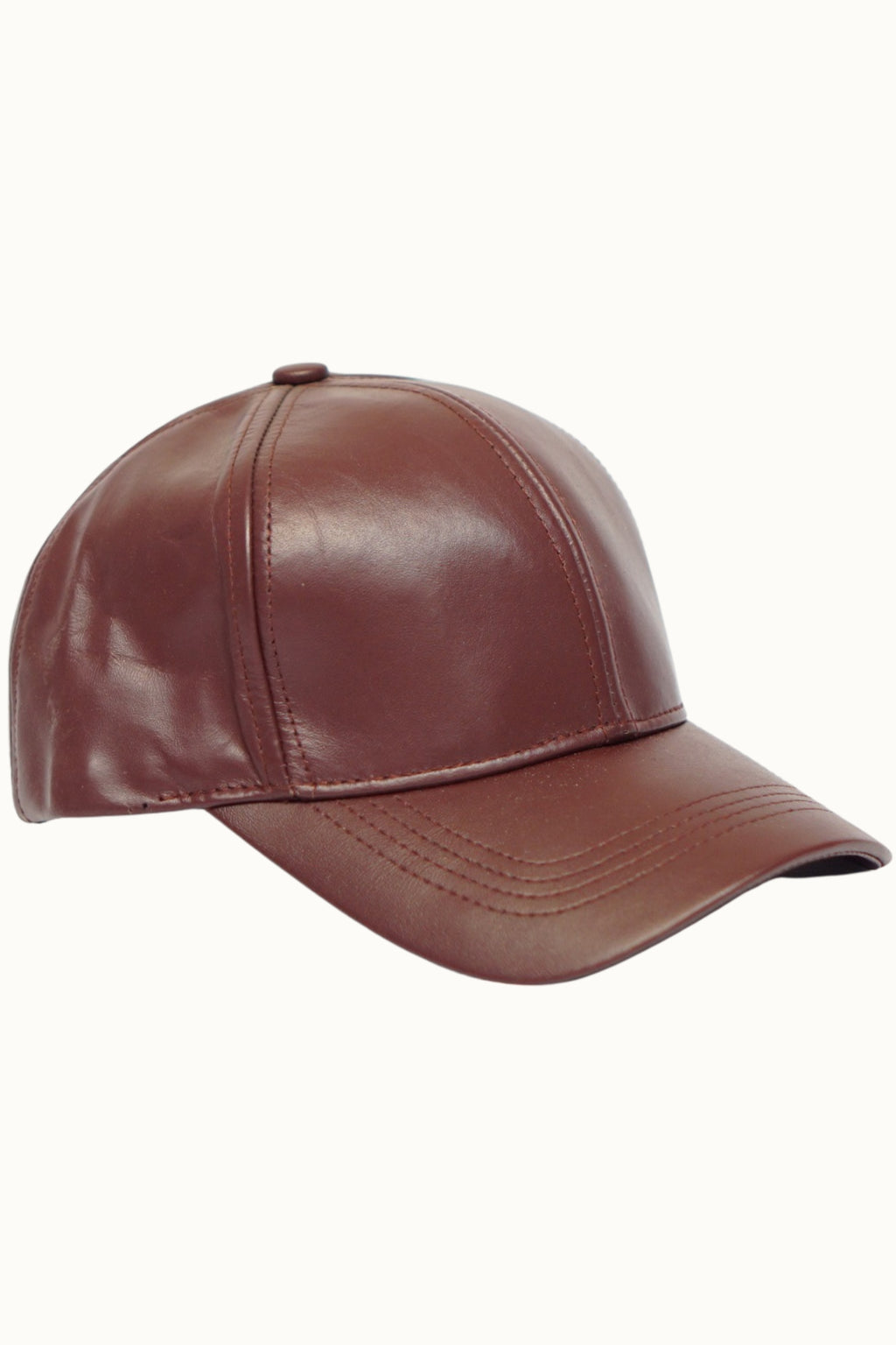 100% Genuine Cowhide Leather Dad Cap