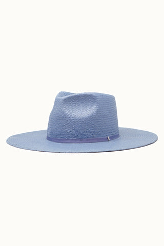 Olive & Pique Alondra Blue Wide Brim Felt Hat Olive & Pique - hats - hats main image 2