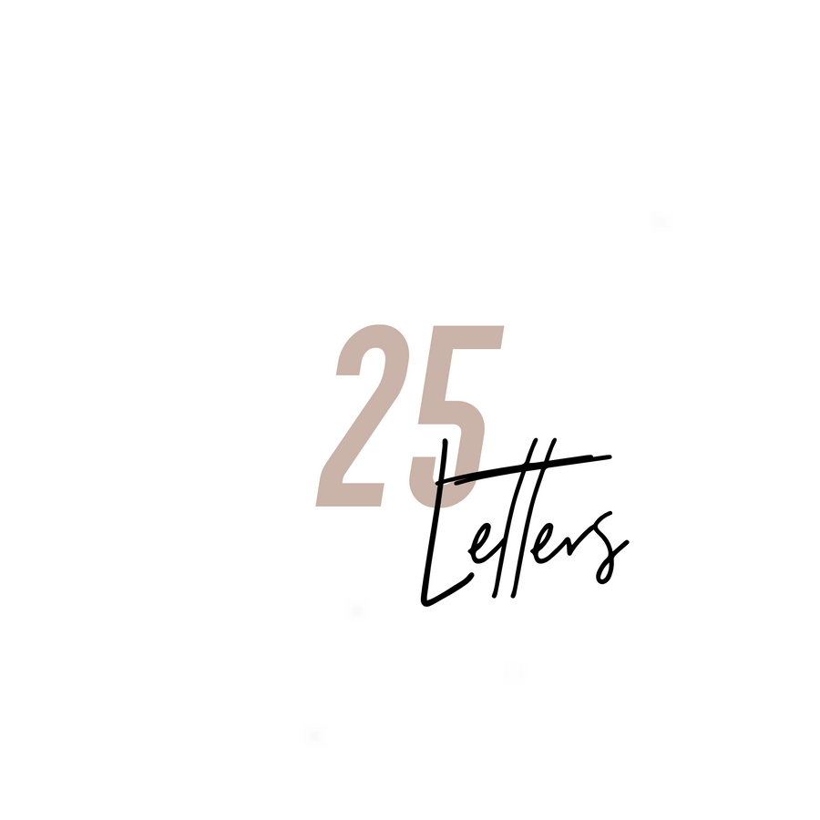 UP TO 25 LETTERS